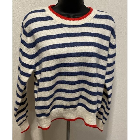 SHEIN Sweaters - Shein Womens Size M Sweater Striped Long Sleeve
